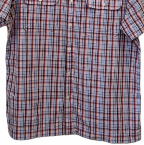 MICHAEL Michael Kors plaid button front shirt XL - Picture 5 of 7